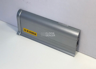 Плинтус Ideal Comfort 55mm Серебро 081 фото 2 | FLOORDEALER